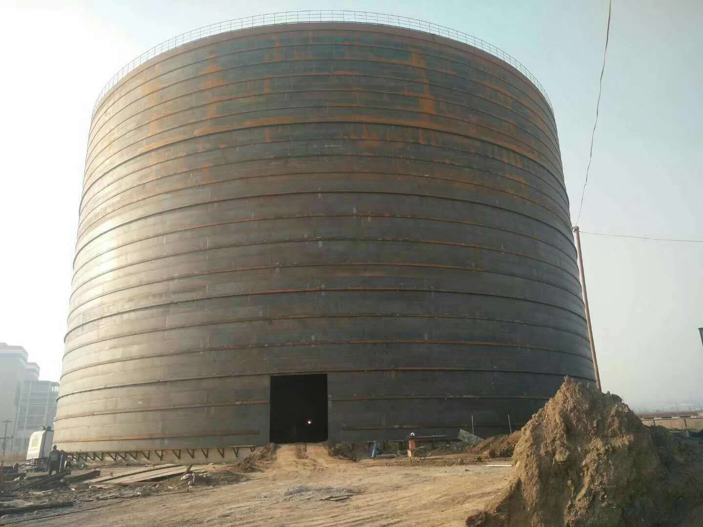 江州承建大型钢板库的好处及原理